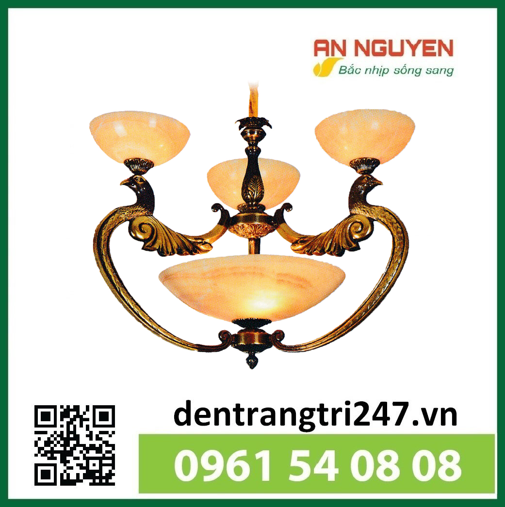 ĐÈN CHÙM ĐỒNG EUROTO CD-731-3